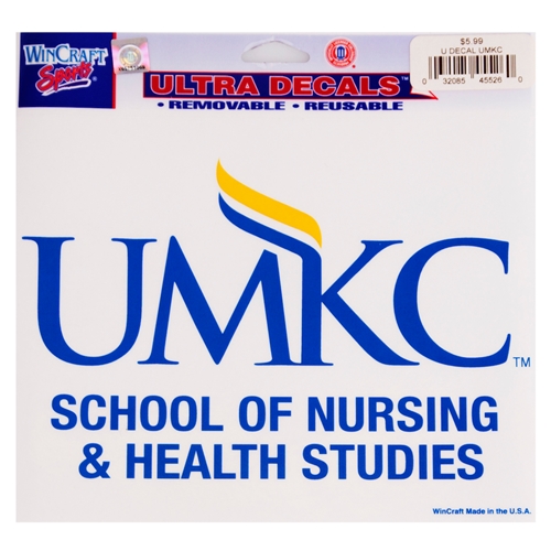 UMKC School of Nursing and Health Decal
