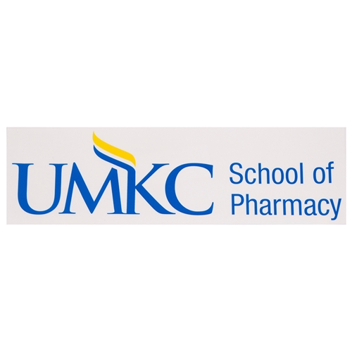 UMKC School of Pharmacy Blue Decal