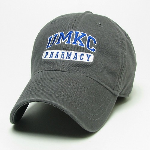 UMKC Pharmacy Grey Adjustable Hat