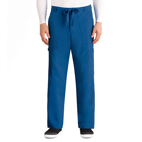 Grey's Anatomy Men's Royal Blue Scrub Pants