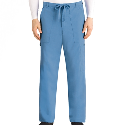 Grey's Anatomy Men's Ciel Blue Scrub Pants
