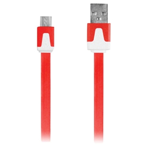 iEssentials 3.3' Red Micro USB Cable