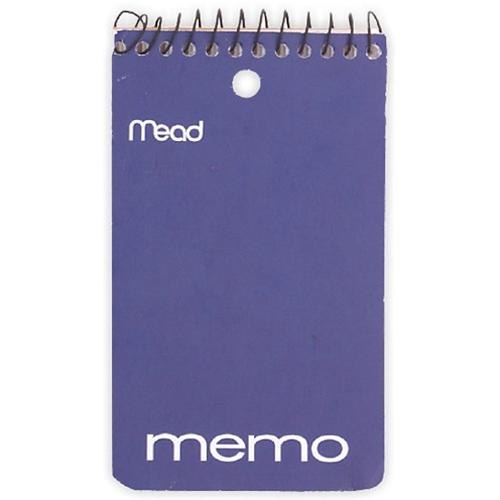 Mead Wire Bound Memo Book