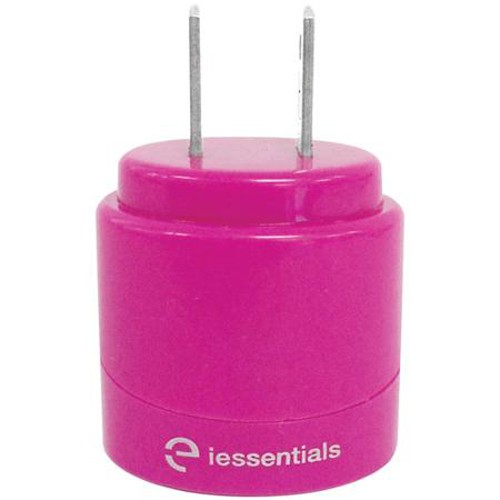 iEssentials 2.1A Dual USB Pink Home Charger