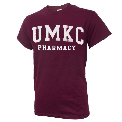 UMKC Pharmacy Maroon Crew Neck T-Shirt