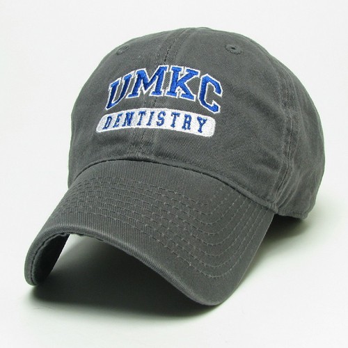 UMKC Dentistry Grey Adjustable Hat
