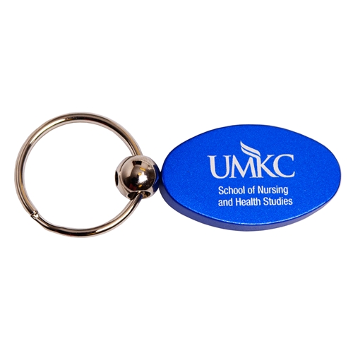 UMKC School of Nursing & Health Studies Blue Keychain