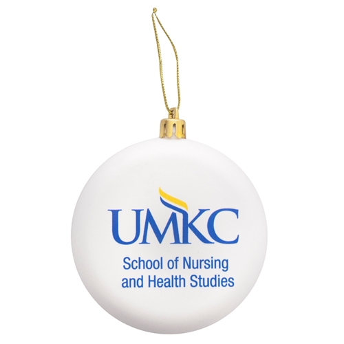 UMKC School of Nursing & Health Studies White Ornament
