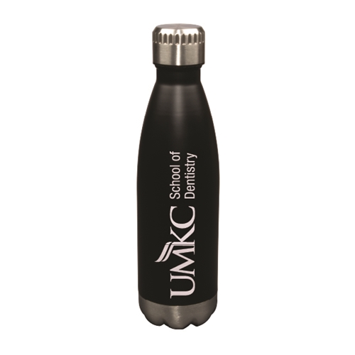 UMKC School of Dentistry Black Water Bottle