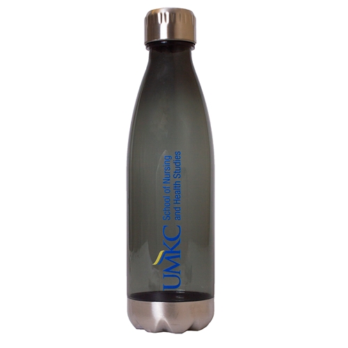 UMKC School of Nursing and Health Studies Black Bullet Water Bottle