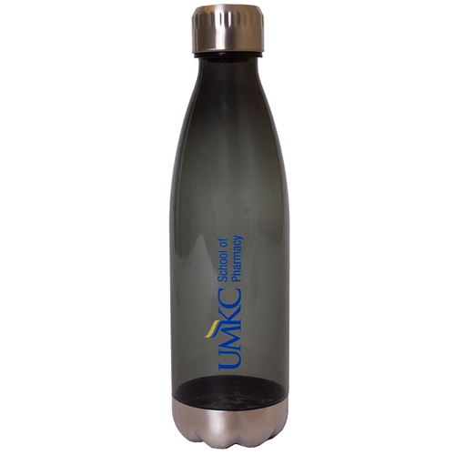 UMKC School of Pharmacy Black Bullet Water Bottle