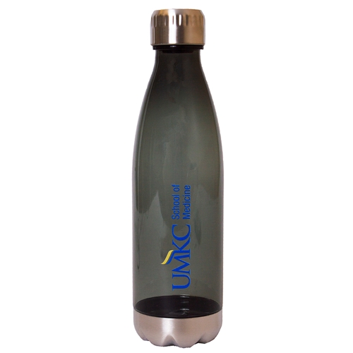 UMKC School of Medicine Black Bullet Water Bottle