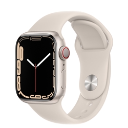 APPLE WATCH SERIES 7 GPS, 41MM ALUMINUM CASE WITH SPORT BAND