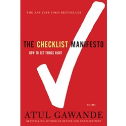 CHECKLIST MANIFESTO HOW TO GET THINGS RIGHT